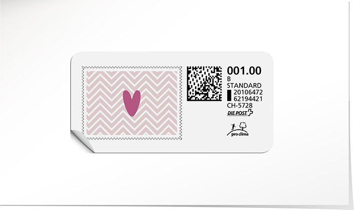 B-Post-Briefmarke 790 