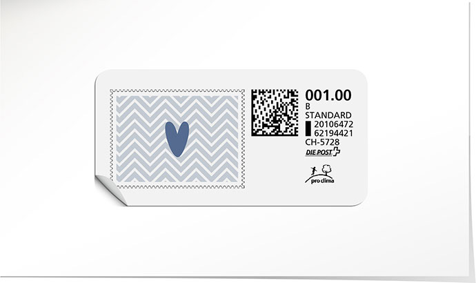 B-Post-Briefmarke 790 