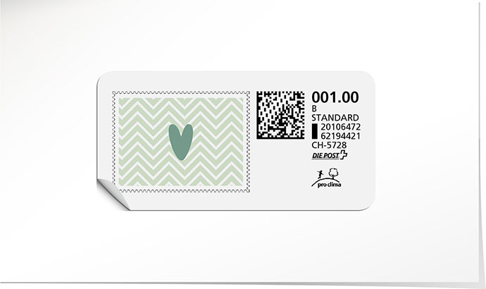 B-Post-Briefmarke 790 