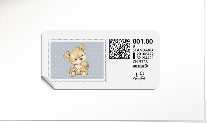 B-Post-Briefmarke 793 