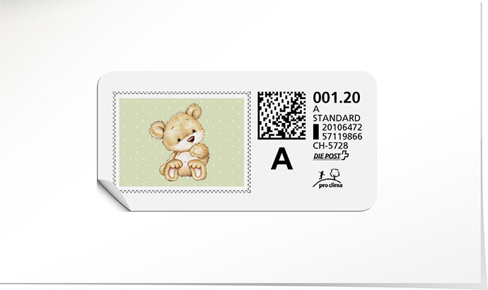 A-Post-Briefmarke 793 