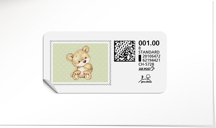 B-Post-Briefmarke 793 