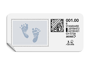 B-Post-Briefmarke 795
