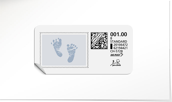 B-Post-Briefmarke 795 