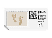 B-Post-Briefmarke 795