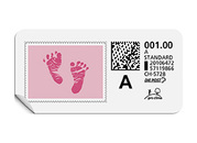 A-Post-Briefmarke 795