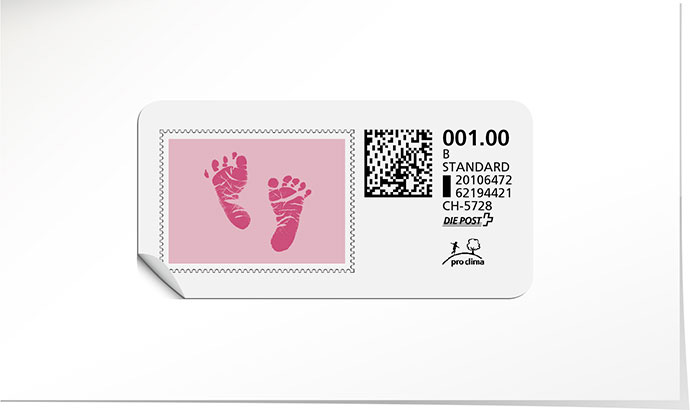 B-Post-Briefmarke 795 