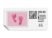 B-Post-Briefmarke 795
