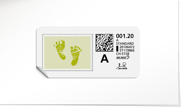 A-Post-Briefmarke 795 