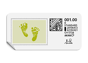 B-Post-Briefmarke 795