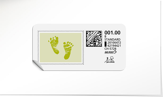B-Post-Briefmarke 795 