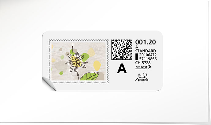 A-Post-Briefmarke 796 