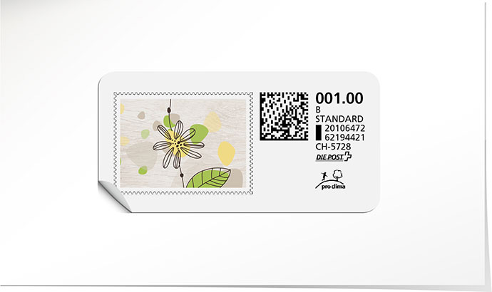 B-Post-Briefmarke 796 