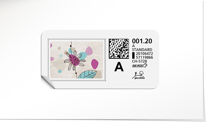 A-Post-Briefmarke 796 