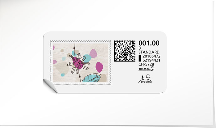 B-Post-Briefmarke 796 