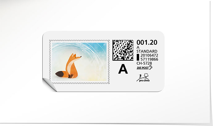 A-Post-Briefmarke 798 