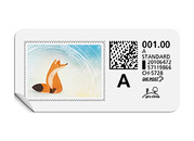 A-Post-Briefmarke 798