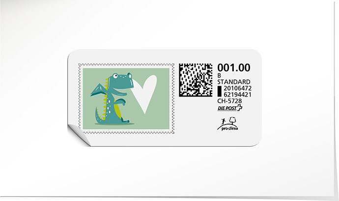 B-Post-Briefmarke 799 
