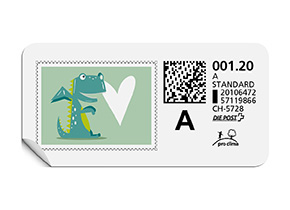 A-Post-Briefmarke 799
