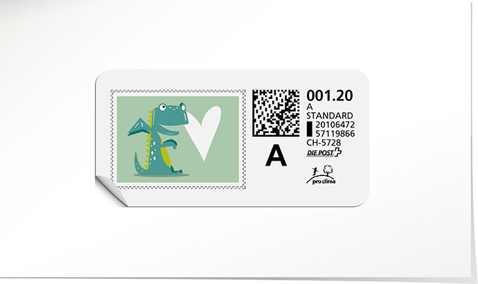 A-Post-Briefmarke 799 