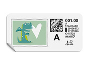 A-Post-Briefmarke 799