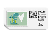 B-Post-Briefmarke 799