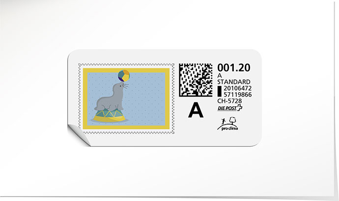 A-Post-Briefmarke 800 