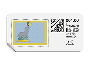 B-Post-Briefmarke 800