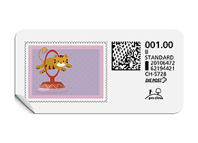 B-Post-Briefmarke 800