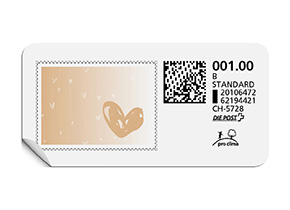 B-Post-Briefmarke 801
