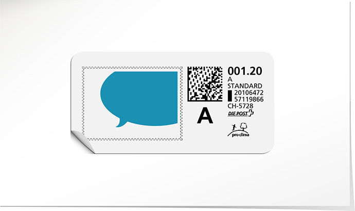 A-Post-Briefmarke 802 
