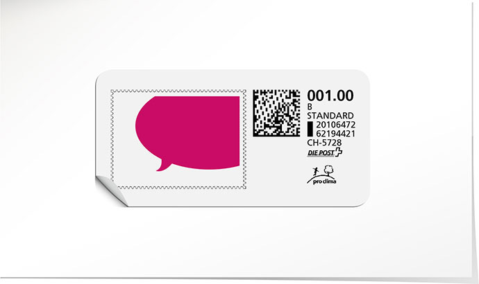 B-Post-Briefmarke 802 