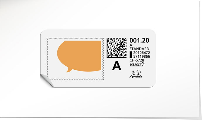A-Post-Briefmarke 802 