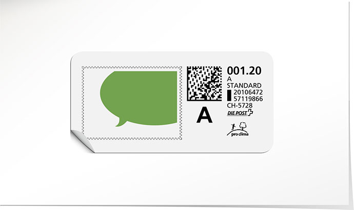 A-Post-Briefmarke 802 