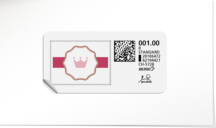 B-Post-Briefmarke 803 