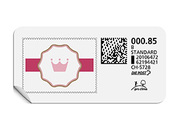 B-Post-Briefmarke 803