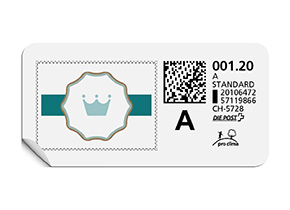 A-Post-Briefmarke 803
