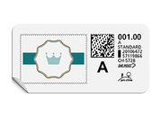 A-Post-Briefmarke 803