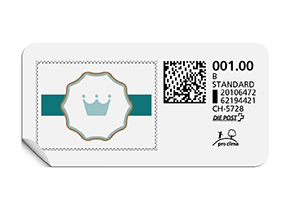 B-Post-Briefmarke 803