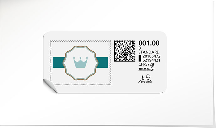 B-Post-Briefmarke 803 