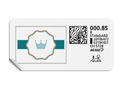 B-Post-Briefmarke 803