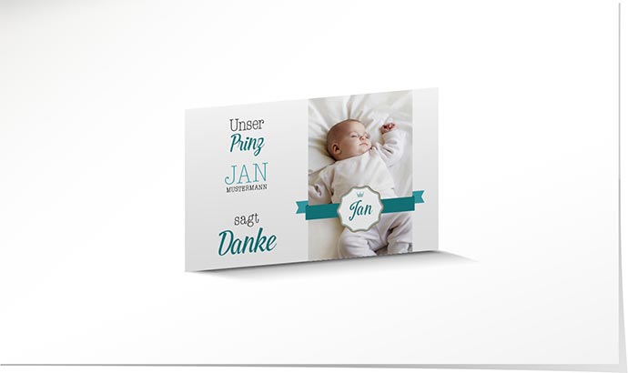 Dankeskarte Geburt 803 Dankeskarte Geburt