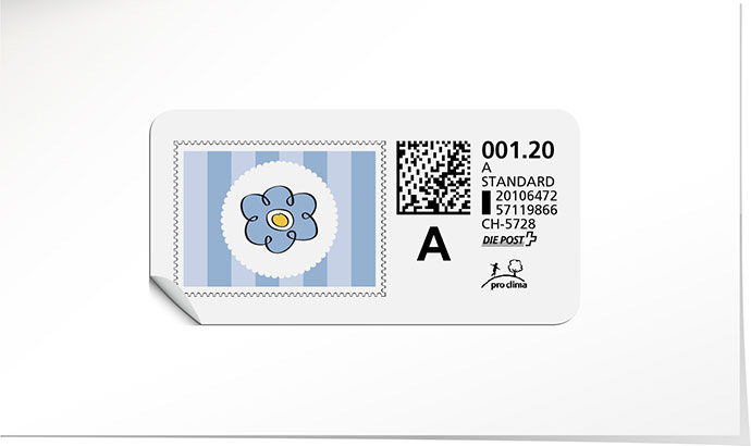 A-Post-Briefmarke 805 