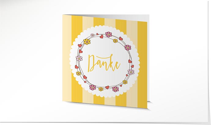 Dankeskarte Geburt 805 Dankeskarte Geburt