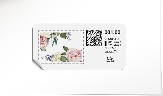 B-Post-Briefmarke 807 