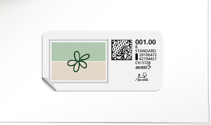 B-Post-Briefmarke 808 Briefmarke