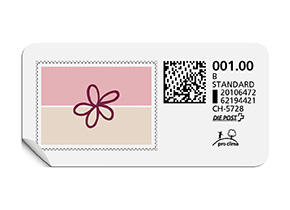 B-Post-Briefmarke 808