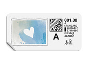 A-Post-Briefmarke 809