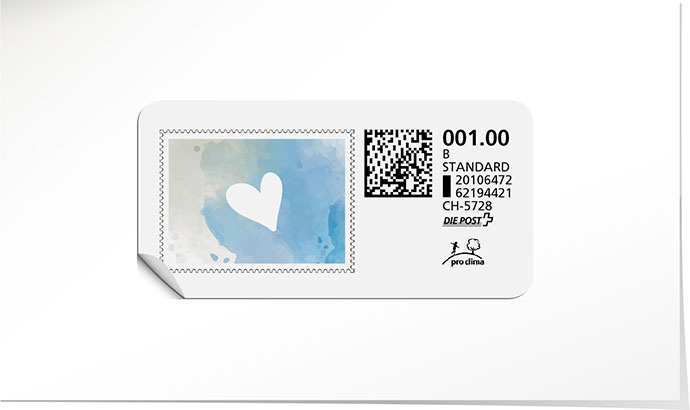 B-Post-Briefmarke 809 Briefmarke