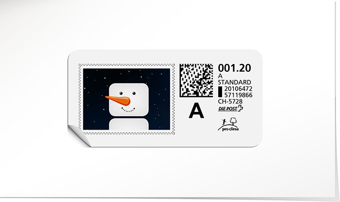 A-Post-Briefmarke 812 Briefmarke